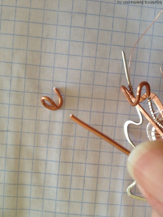 Создание броши "Осенняя симфония": часть 3