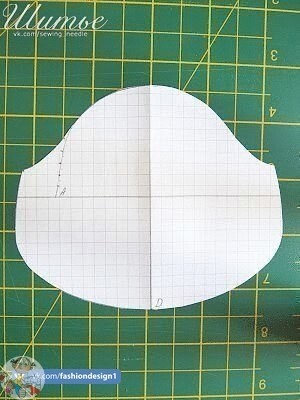 Как строить выкройку для кошельков с фермуарами