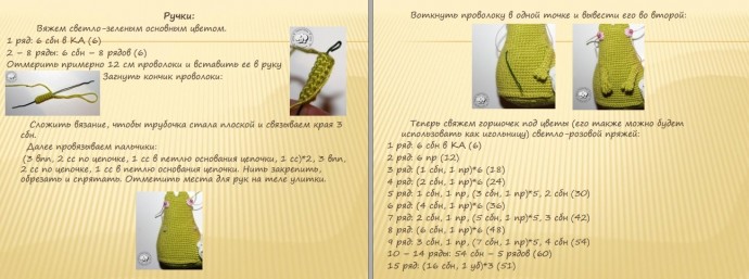 Интерьерная улитка Рита