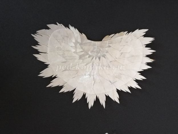 Панно из соломки "Прекрасный аист": часть 4 Панно из соломки "Прекрасный аист": часть 4