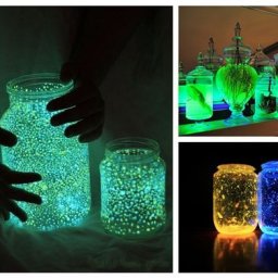 ​Светящиеся изделия своими руками