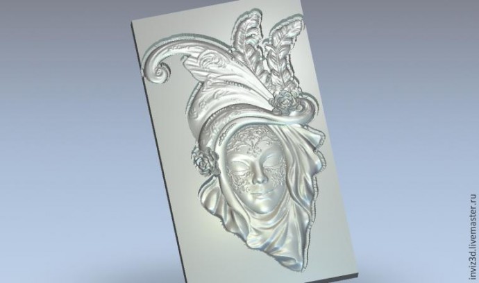 ​Изготавливаем маску в венецианском стиле с применением 3D технологий: часть 1