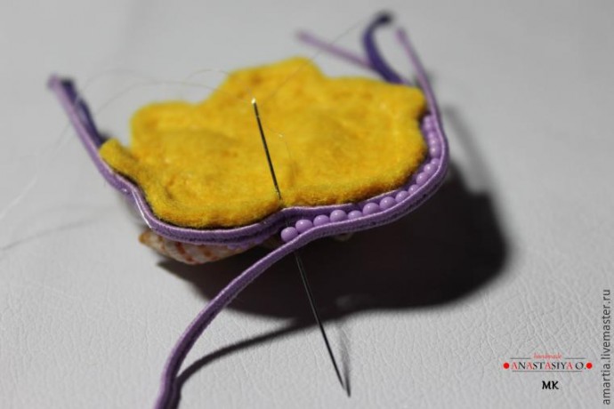 ​Сутажная брошь с ракушками: мастер-класс, часть 2