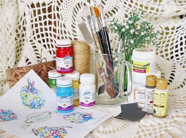 Преображаем пивную кружку в чудесную вазочку: часть 1