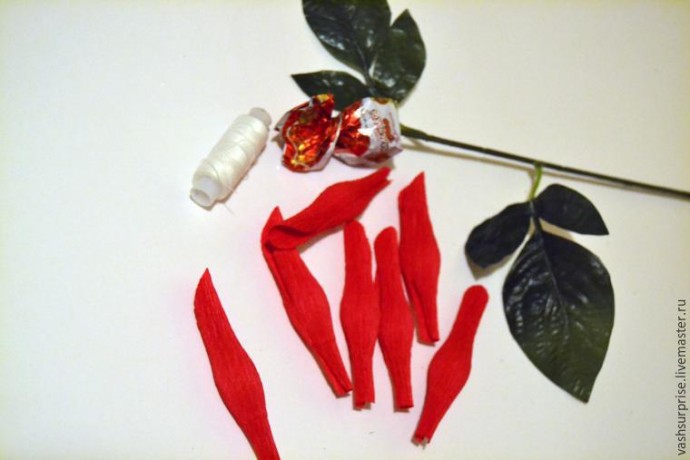 Сладкий сюрприз "Роза"