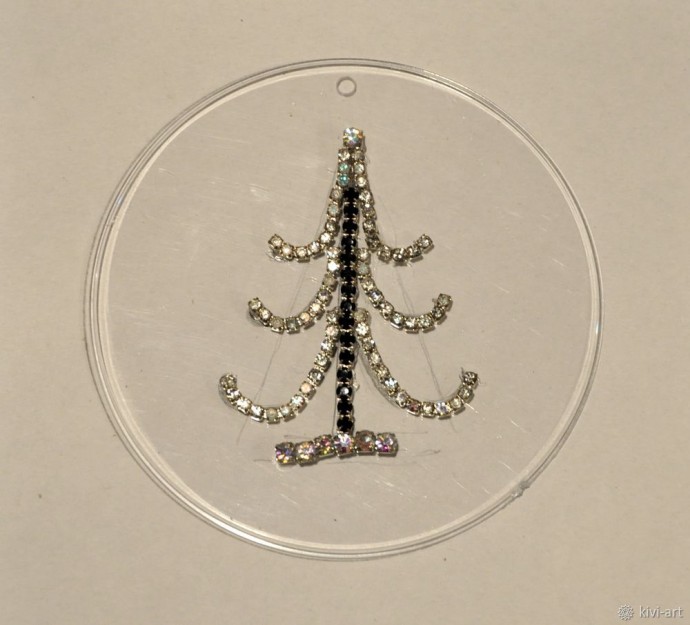 ​Делаем новогоднее украшение за один час: часть 1