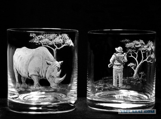 ​Гравировка по стеклу