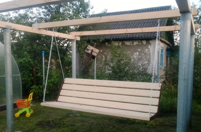 Качели своими руками