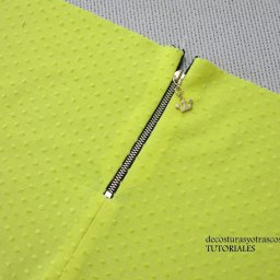 Как вшить молнию с металлическими зубьями, чтобы их было видно