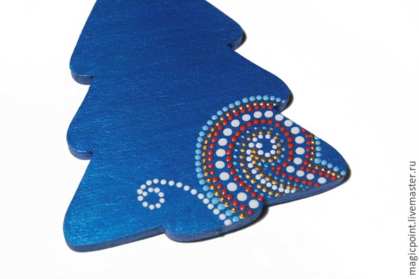 Мастер-класс по точечной росписи новогодних подвесок: часть 2 Мастер-класс по точечной росписи новогодних подвесок: часть 2