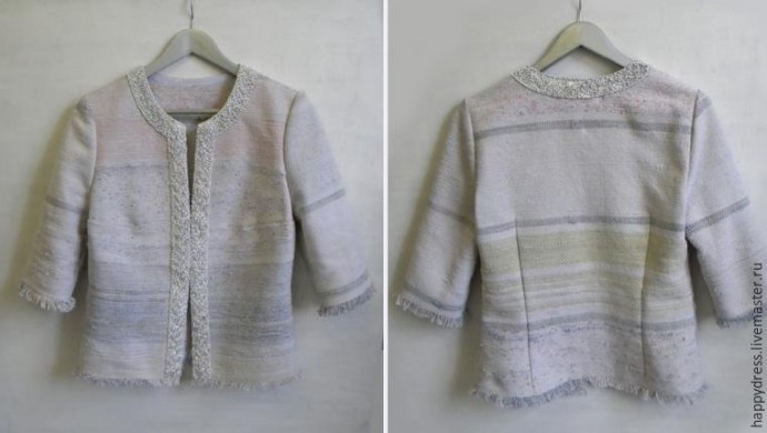 Модный жакет из... бабушкиного половика Модный жакет из... бабушкиного половика