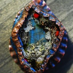 Делаем кулон из меди с заливкой ювелирной смолой: часть 4