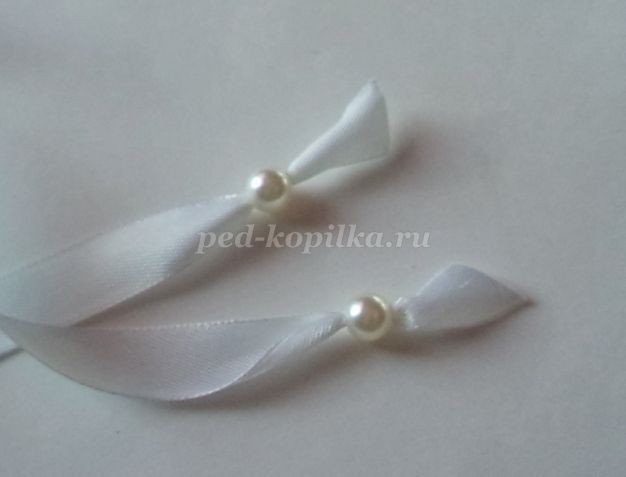 Лента в косу в технике цумами канзаши: мастер-класс, часть 3