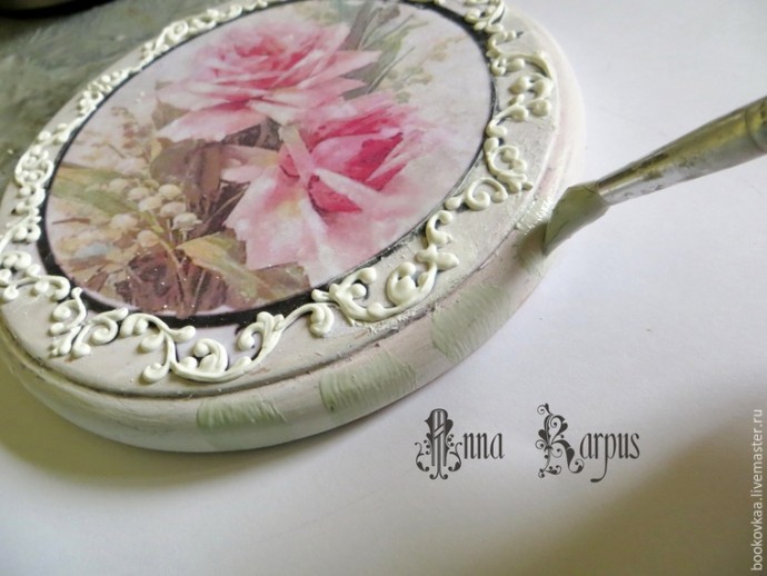 ​Мастер-класс по декору кухонной доски "English breakfast": часть 2