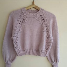 Реглан с ажуром