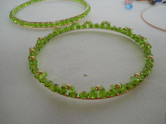 Ажурный браслет "Бабочки": часть 3