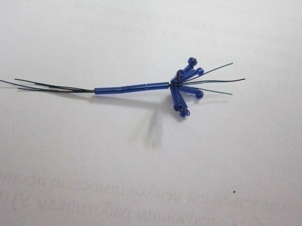 Гемантус из бисера и стекляруса