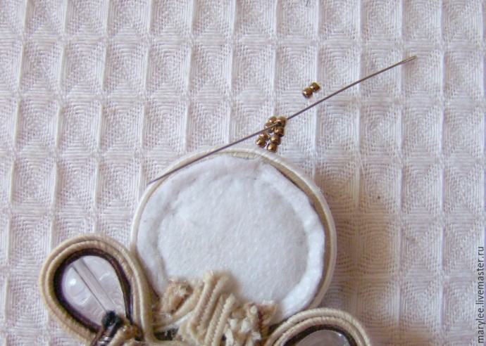 Создаем нежный кулон "English rose": часть 3 Создаем нежный кулон "English rose": часть 3