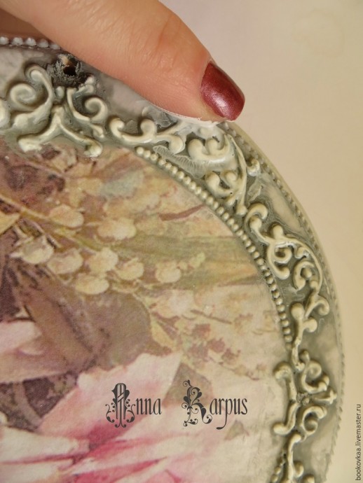 ​Мастер-класс по декору кухонной доски "English breakfast": часть 3