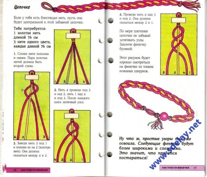 ​Плетение фенечек