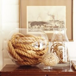 Веревка в интерьере