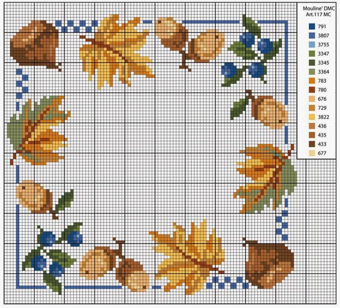 Вышиваем осень