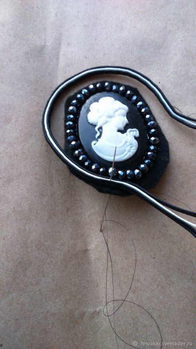 Делаем брошку с камеей: часть 1