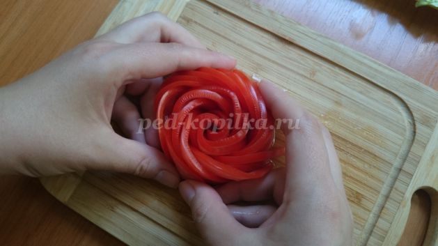 Фигурная нарезка из овощей и фруктов с фото для начинающих: часть 1