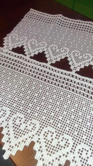 Красивые филейные узоры