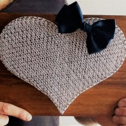 Создаем сердце в технике String Art