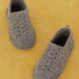 Тапочки крючком