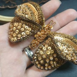 Вышиваем бабочку на каркасе: мастер-класс, часть 1