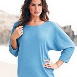 Платье-туника "Летучая мышь"