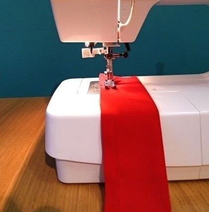 ​Шьём съёмный пояс с бантом