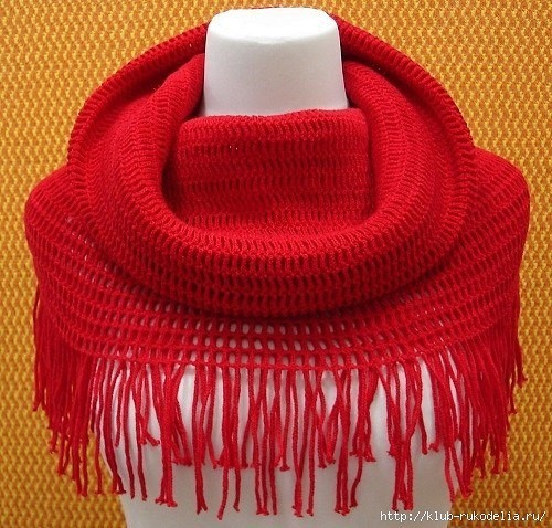 ​Снуд крючком