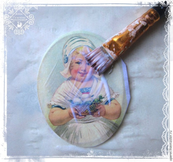 ​Создаем винтажное декоративное панно: часть 1