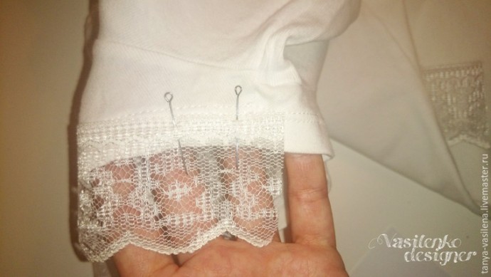 Декорируем футболку "Легкий бриз" стразами Swarovski: часть 1