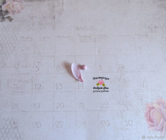 Как слепить реалистичный крокус из фарфора: часть 1