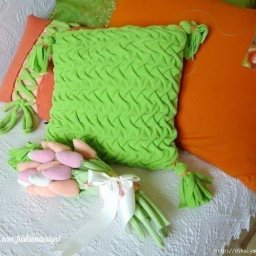 Как сшить подушку с буфами: мастер-класс