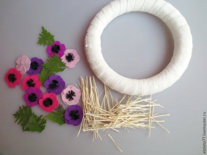 Декорируем аксессуары изящными анемонами и нежным кружевом к свадьбе: часть 2 Декорируем аксессуары изящными анемонами и нежным кружевом к свадьбе: часть 2