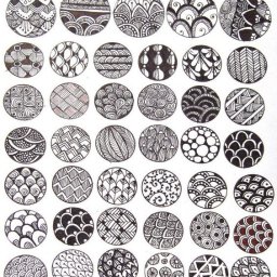 Рисуем зентангл