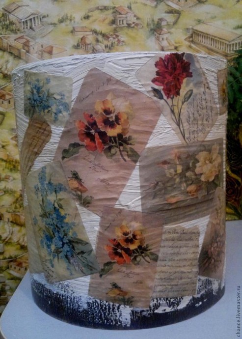 Новая жизнь старого пуфика