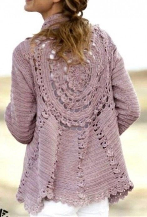 Жакет на основе круга