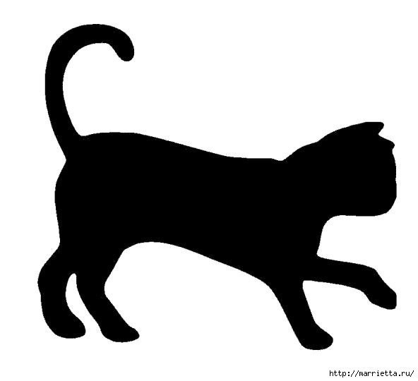 ​Декорируем стакан кошкой