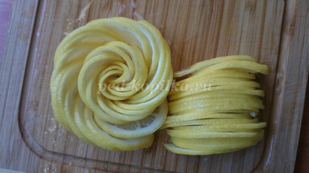 ​Фигурная нарезка из овощей и фруктов с фото для начинающих: часть 3