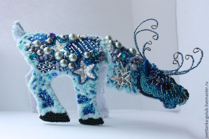 Создаем необычное интерьерное украшение в совмещенной технике вышивки и оригами: часть 4