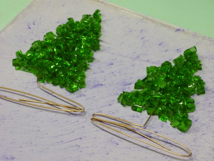 Ёлочки из стеклянной бутылки: часть 2 Ёлочки из стеклянной бутылки: часть 2