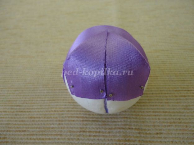 Фантазийный цветок из атласных лент: часть 2 Фантазийный цветок из атласных лент: часть 2