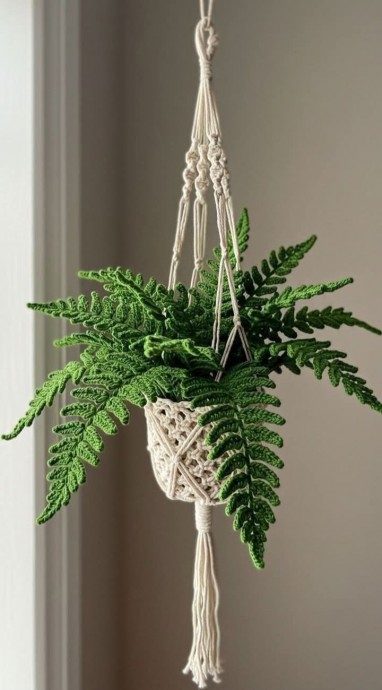 ​Идеи вязаных цветов