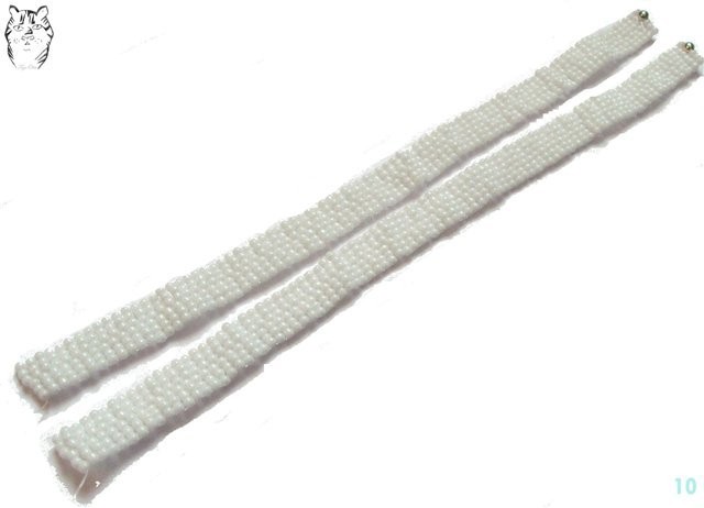 Галстук из бисера